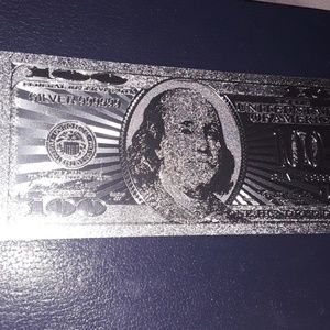Fine Silver $100 Banknote Collectible